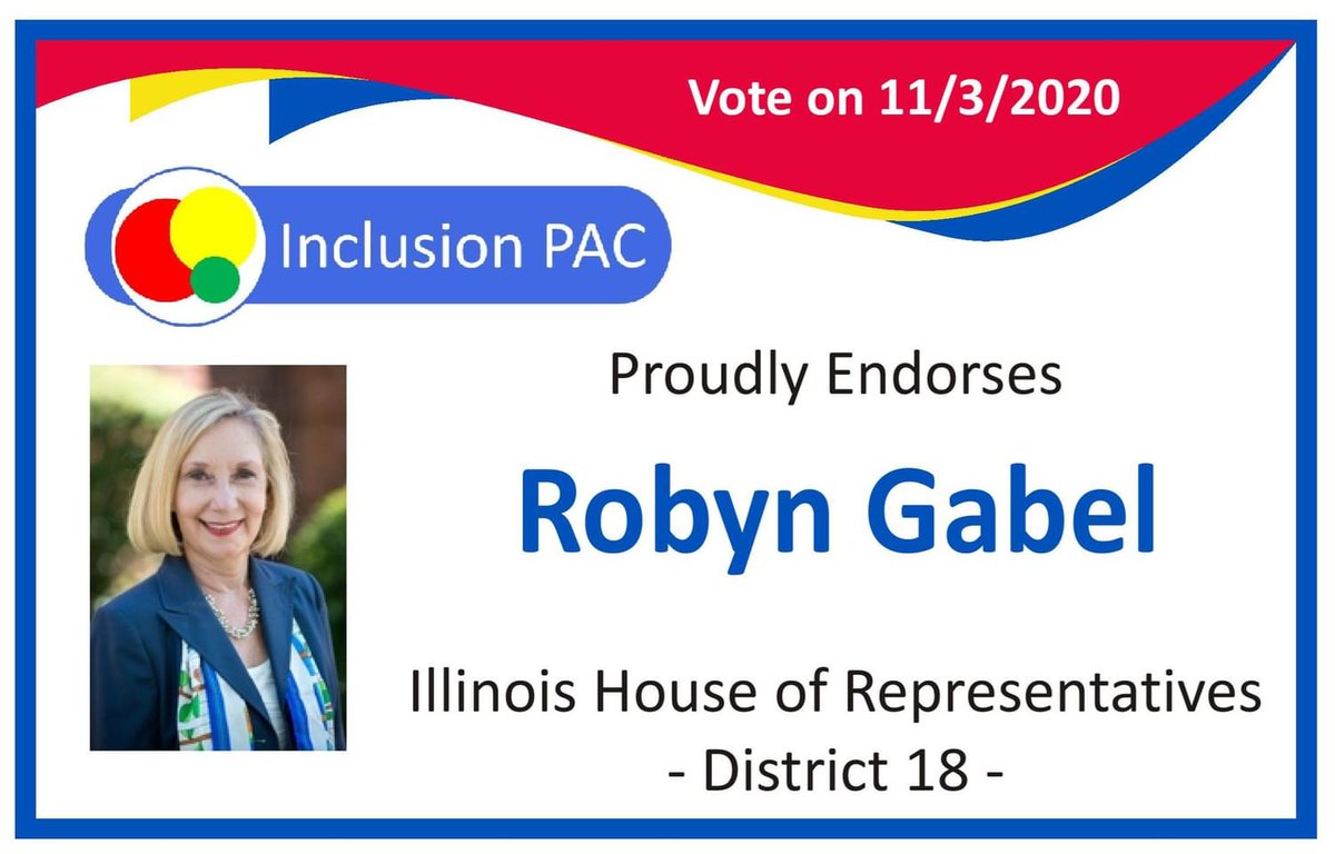 InclusionPAC's tweet photo. IPAC proudly endorses Reps. Marcus Evans @Repevans33, Mary Flowers @RepMaryFlowers, La Shawn Ford @justice4all44, and Robyn Gabel @RobynGabel.

https://t.co/0xDZuwA6eG

IDs: Each image endorses a representative, using photos from the ILGA website and a reminder to vote on 11/3/20 https://t.co/SXLCfGYPDB