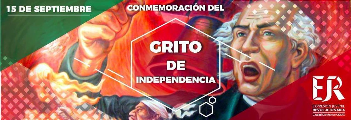 EJR_CDMX's tweet photo. El 15 y 16 de septiembre son las dos fechas que más nos identifican como mexicanos.🎉

El 15 de septiembre, la noche más mexicana del año, se realiza la tradicional ceremonia del Grito de Independencia o Grito de Dolores.
¡VIVA MÉXICO! 🇲🇽 https://t.co/AUbzc3mfiC