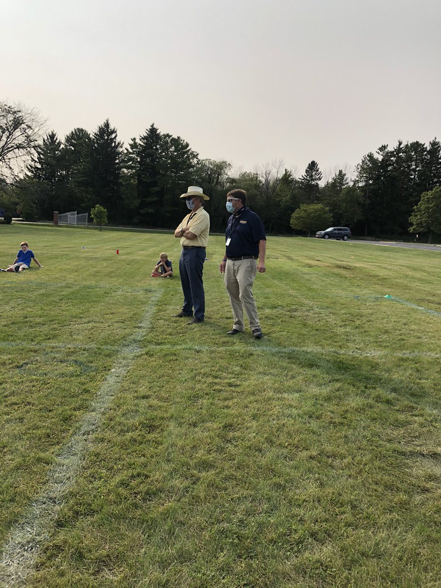Kicking off 5/6 flag football 🏈 Have to know the rules. Lots of listening today. Wildcats! <a href="/RiponRedHawkFB/">Red Hawk Football</a> <a href="/wdpiper/">wdpiper</a> <a href="/somms41/">Brian Sommers</a> <a href="/USMathletics/">USM Athletics</a>