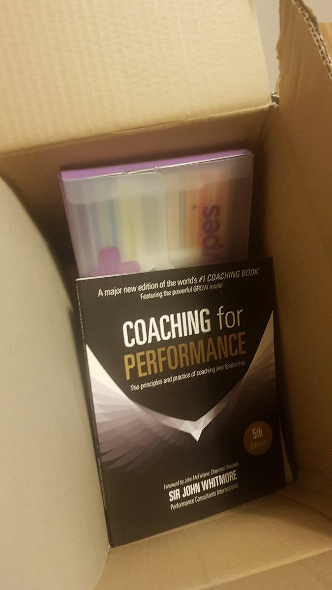 amosj5's tweet photo. Arrived home to box of books & resources from @instepuk for new training course #CoachingforPerformance Thanks @Hideout_YZ @OnSideYZ #personaldevelopment #lifelonglearning https://t.co/huknGgkmY8