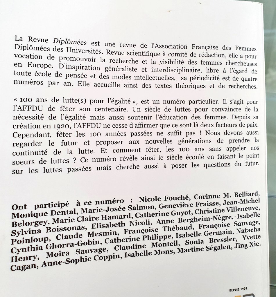 alliance_femmes's tweet photo. Découvrez !💪💪La Belle Revue #diplomees, pour fêter les 100ans de #AFFDU en célèbrant les luttes des femmes passées, présentes.. et.... accueillir celles à venir !!! ❤💪💪 @soniabressler ❤ https://t.co/wK5zWVfM2E