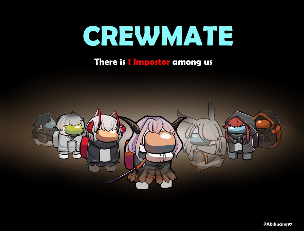 Abikucing97's tweet image. Among us.