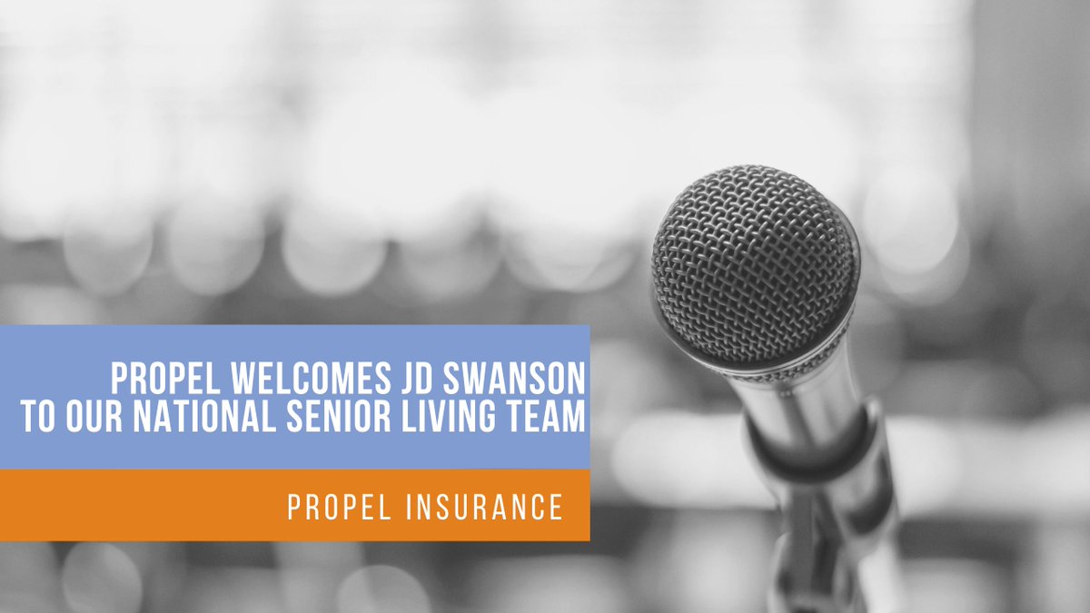 PropelIns's tweet photo. We are excited to welcome JD Swanson to the Propel family, helping us expand our #seniorliving team into the Southeast. https://t.co/8rouFj09j9 https://t.co/stZSupEZql