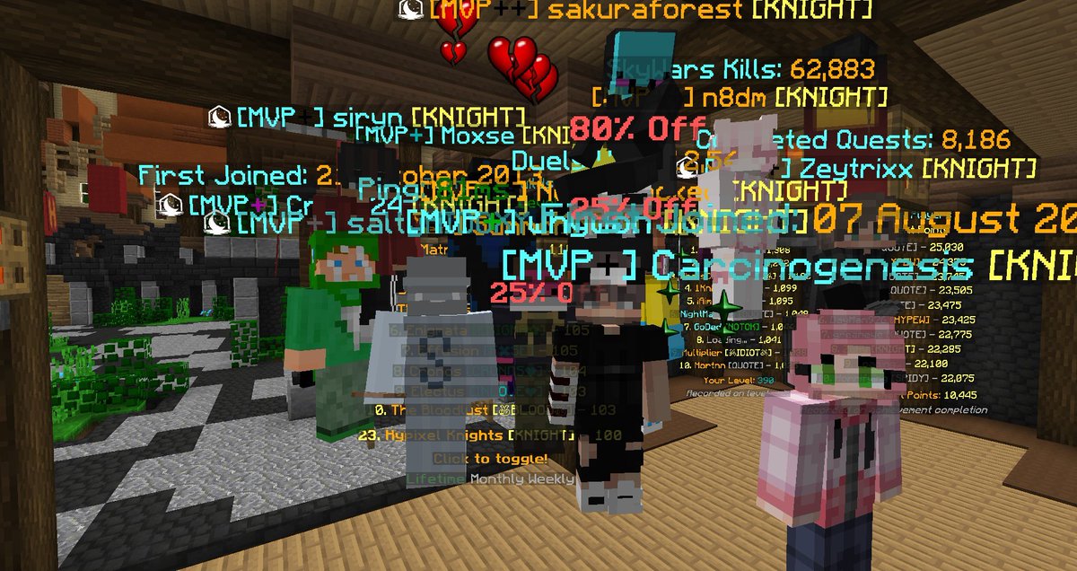 Hypixel Knights tweet media