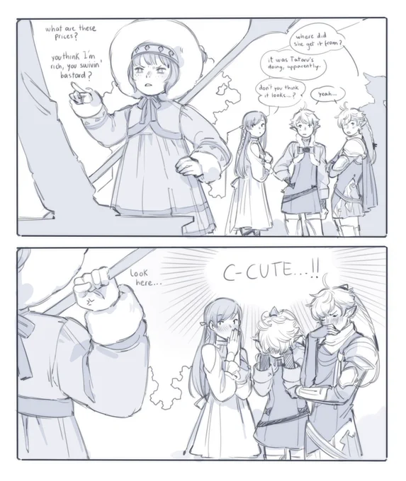 old #FFXIV sketches ? 