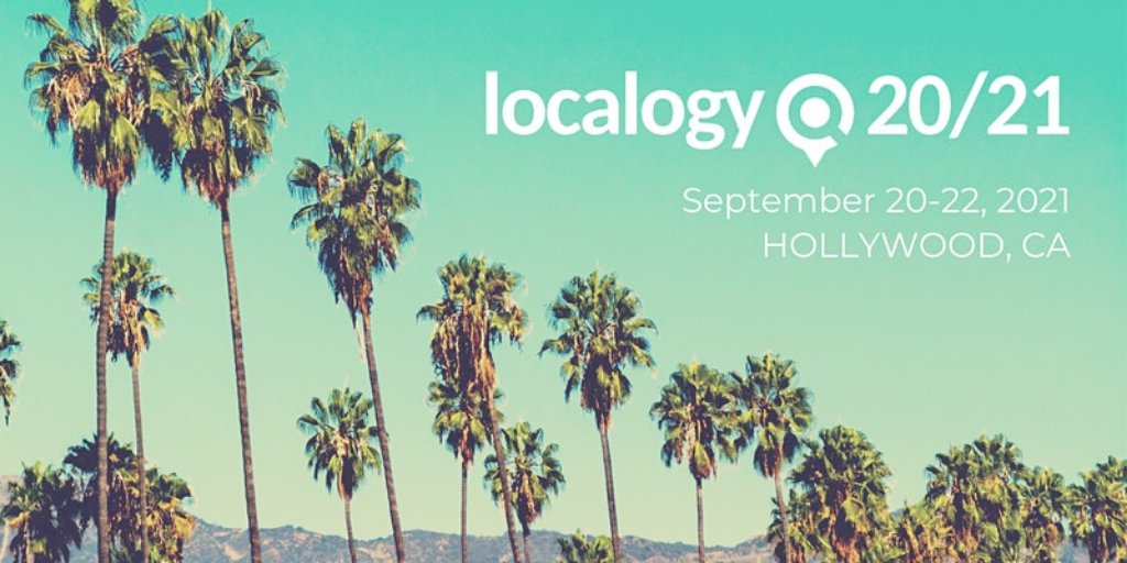 think_localogy's tweet photo. THANK YOU ALL FOR JOINING US AT LOCALOGY 2020!

Amazing sessions filled with great conversations on ACCELERATED TRANSFORMATIONS.

Don't forget to share your #Localogy2020 experience!

We'll see you next year at #Localogy2021 in HOLLYWOOD! 

https://t.co/29DHVZgvCY https://t.co/5kAVyke3os