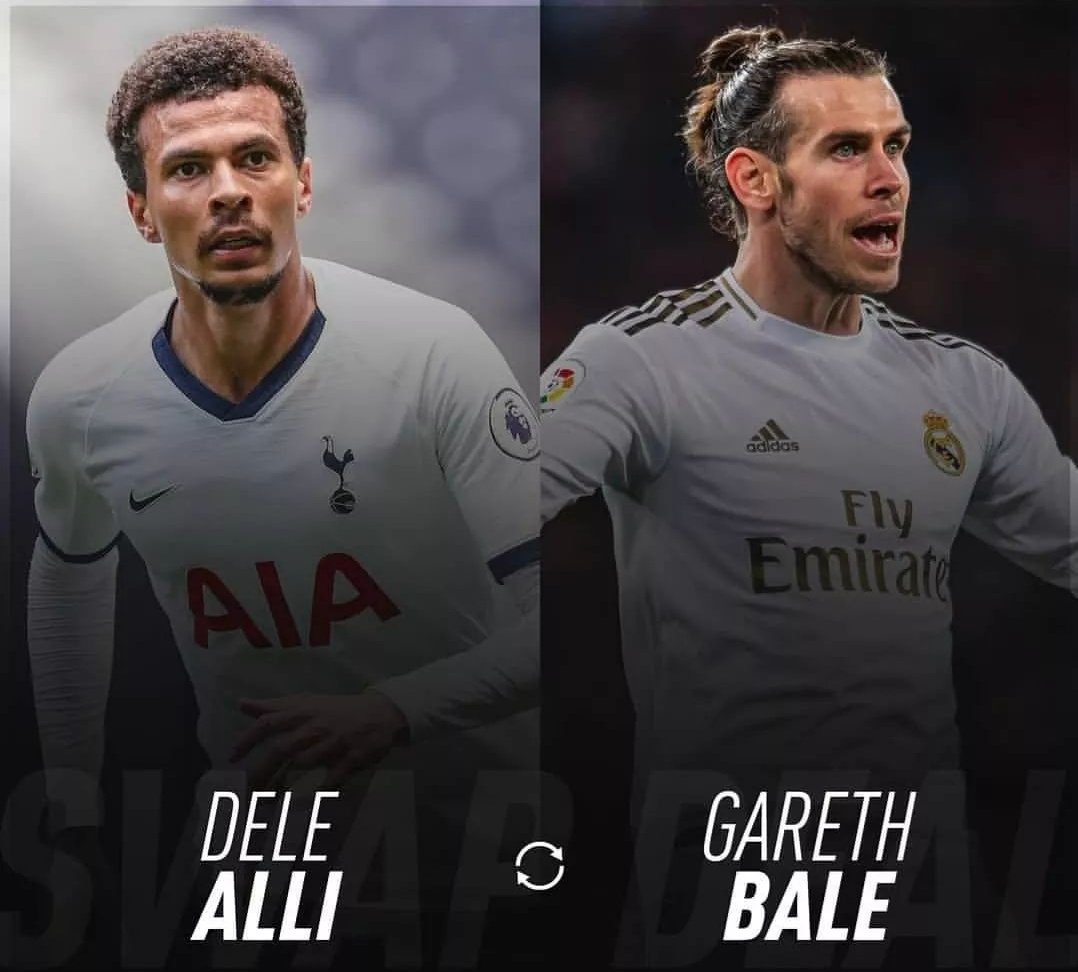 karenespigo's tweet photo. ¿Estarías de acuerdo un intercambio Gareth Bale por Dele Alli?
👍 MG: NO
🔄 RT: SÍ https://t.co/Wx8RW5SbD1