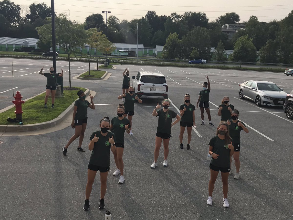 StevensonWSOC's tweet photo. WE ARE BACK! Well- about a third of us- and we really miss the rest of this squad. We keep moving forward and getting everyone back soon 🐎#togetherapart #family https://t.co/OJ4ldekRuK