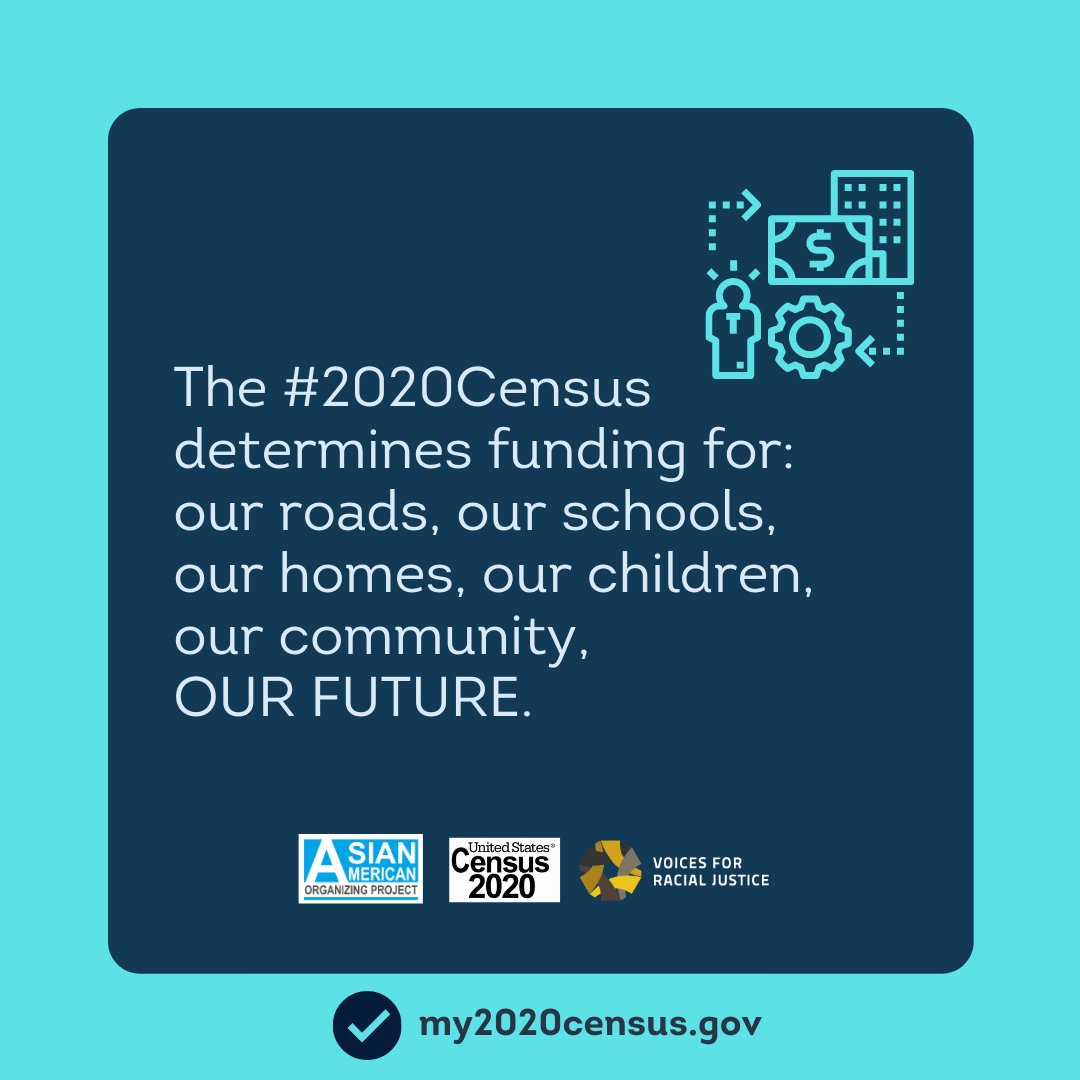 The #2020Census determines funding for our roads, our schools, our homes, our children, our community, OUR FUTURE. This is our last chance to make sure #OurFamiliesCount for the next 10 years: my2020census.gov. #countallkids #WeCountMN