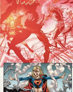 -Kara lograba vencer fácilmente a varios parademons en la #Quinnvasion ,mientras decía.-

Tengo que cubrir a Batman, solo el puede lidiar con la causa de todo esto.