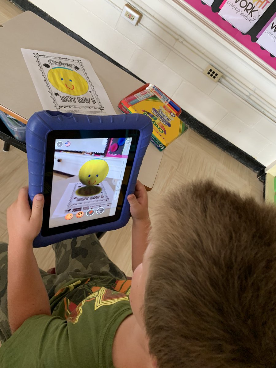 miss_beaton's tweet photo. #DotDay2020 I love spreading the message to #MakeYourMark  . Thanks @peterhreynolds for such an inspirational story. @SchoolUniacke @DotClubConnect Check out the catchiest Dot Day song here 👇🏻 https://t.co/mM7uYVHaTL