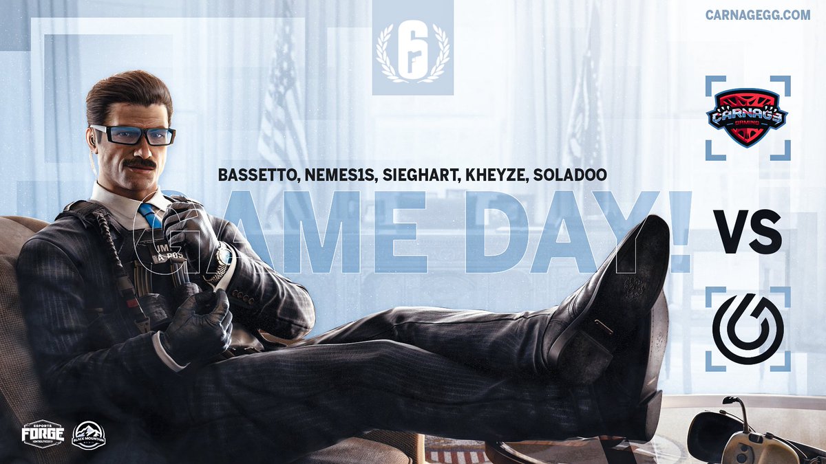 CGCarnageGaming's tweet photo. The #RedWarriors will be taking on @SixthGear6G in their first @R6esportsBR Match.
- @Nemes1sR6
- @KheyzeR6
- @SoladooR6S
- @BassettoR6
- @Sieghart_R6
Staff
- @nillfps
- @guiLinkin
- @corre_adam
#RedAlert #RedArmy
🎥 https://t.co/7i0yfnaOUV https://t.co/beKFxZOt9V