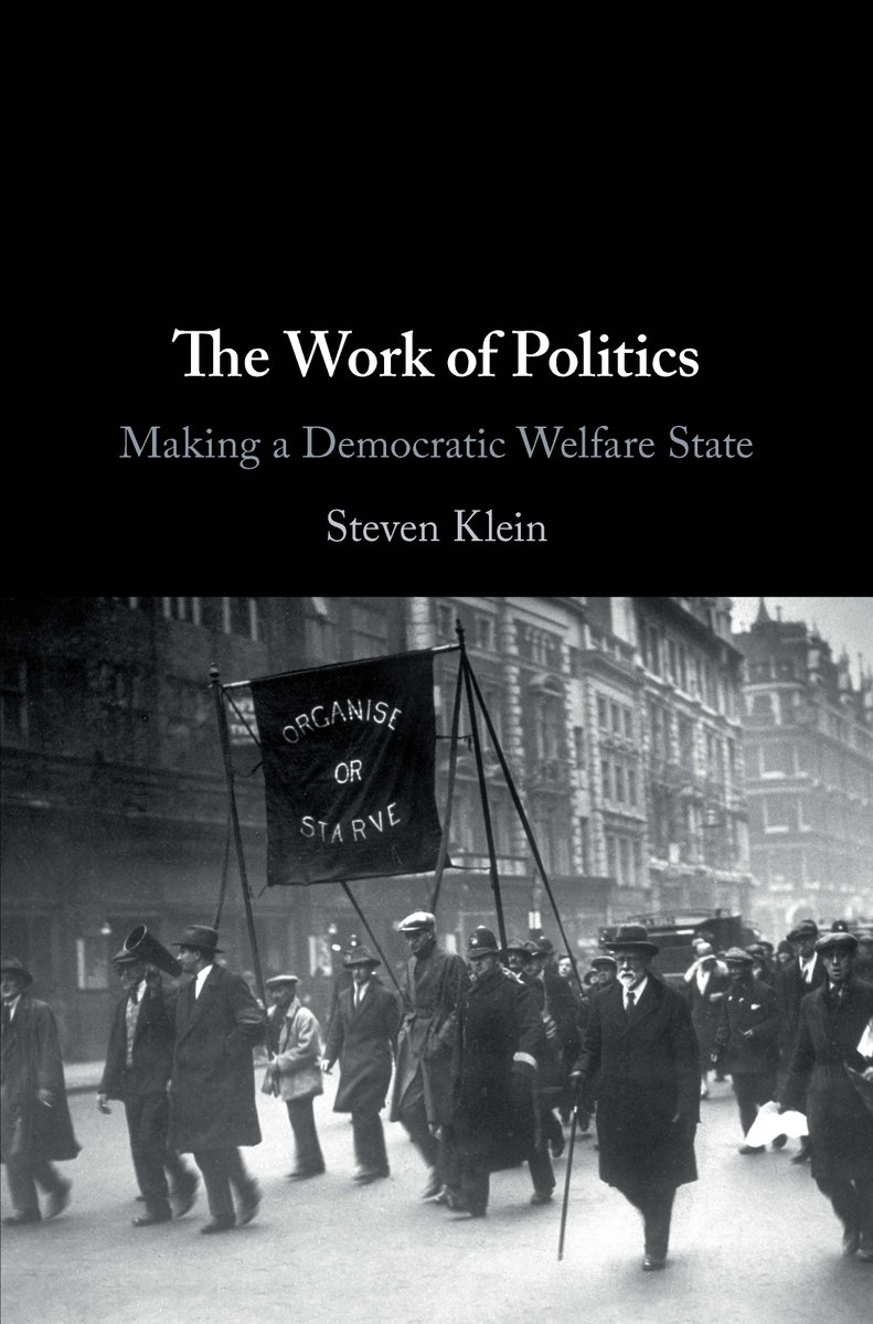 stevenmklein's tweet photo. I've just heard that my first book, The Work of Politics: Making a Democratic Welfare State, actually exists out in the world. It'll be available for sale on Sept 24. Use the discount code Klein2020 to get 20% off!
https://t.co/xUsdX0m240 https://t.co/KaXhlLVTiM