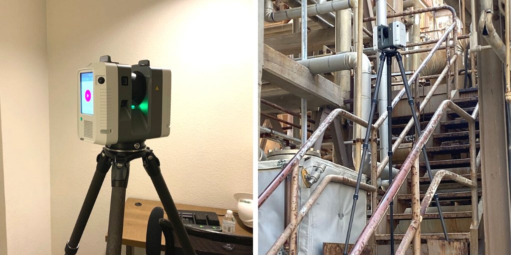 KPEngineeringLP's tweet photo. Check out this cloud-based, 3D laser scanner we brought to a customer’s refinery in Oklahoma. The #RTC360 allows us to quickly conduct quality control checks, improve productivity and make better-informed decisions on site.
#3Dmodeling #Engineeringlife #KPEngineering https://t.co/SRfpZMM8wY