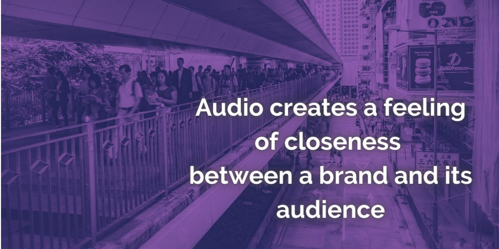 BingeWith's tweet photo. How does audio help grow your audience? Brand affinity and closeness is one way. https://t.co/NnVBwjFVlu
#audioarticles https://t.co/VacLrgRuqo