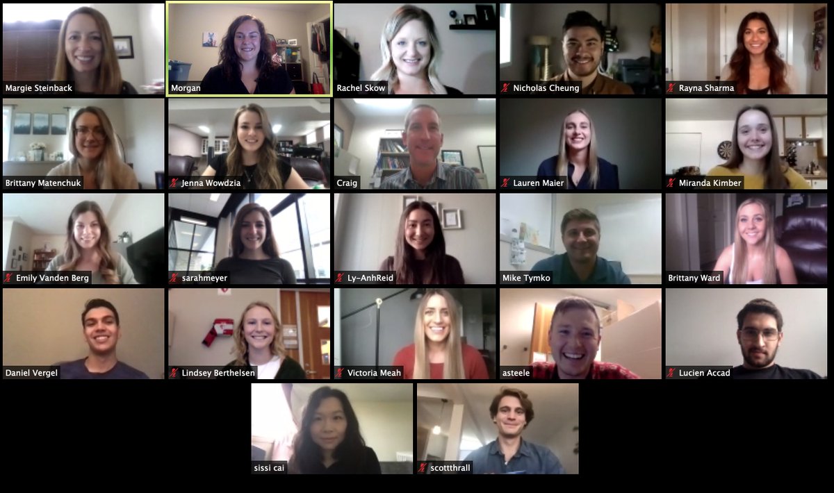 ExercisePreg's tweet photo. Six months since we've had an in person lab meeting.  It's been really tough! Thankful to still have our virtual meetings but even more excited that some lab activities are re-starting (albeit masked and distanced)! Look at my lovely colleagues &amp; our updated lab photos! #missthem https://t.co/lDkuD8Wbs4