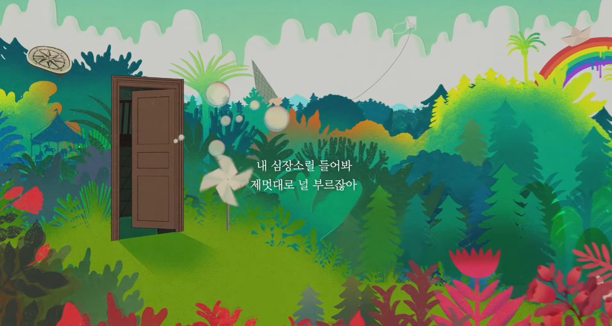 4. DoorThe door is an element that we've seen a lot, however this time we saw it in the middle of the field, just like in the Graphic books.In the Graphic book the door is a bridge between the hospital and JM's freedom. In the trailer is a bridge between happiness and sadness.