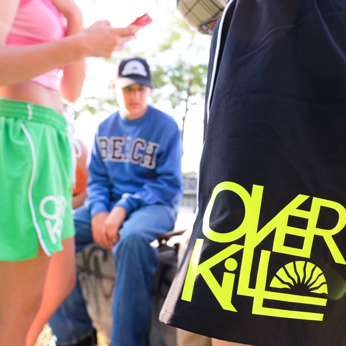 OverkillCAN's tweet photo. Our skater crew showing off the new Overkill gear and stickers! Available at our new webshop https://t.co/fhbr3rJc5w photos by: @MichelleQuance https://t.co/4Gaiyg2Vd4