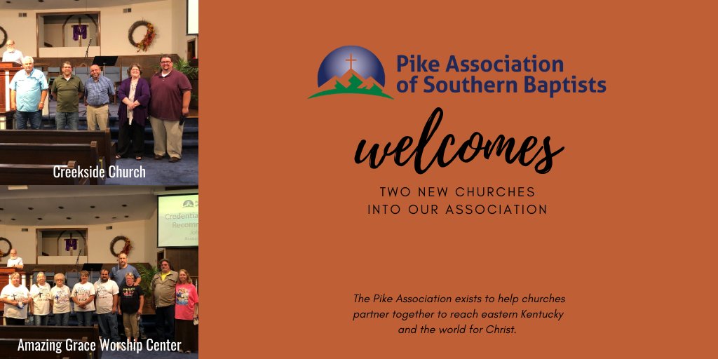 Welcome to our newest churches!