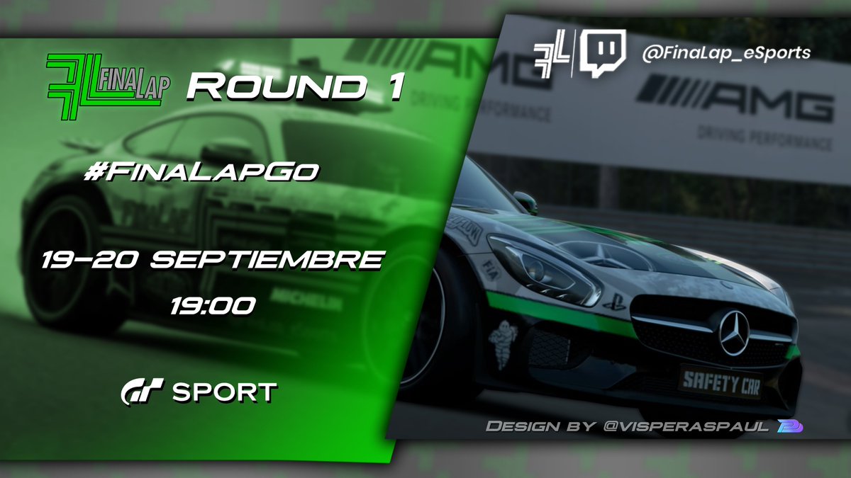 FinaLap_eSports's tweet photo. #FinaLapGT 🏁

📢Este fin de semana empieza la competición‼️

🗓️Sábado y Domingo, a partir de las 19:00h, empieza el espectáculo en nuestro canal de #Twitch 

https://t.co/05qAlYphUP

🚨Hay ganas de poner el semáforo en verde🚦🟢

Que no te lo cuenten‼️

#FinaLapGo 💚 https://t.co/Mds1Q0W3l9