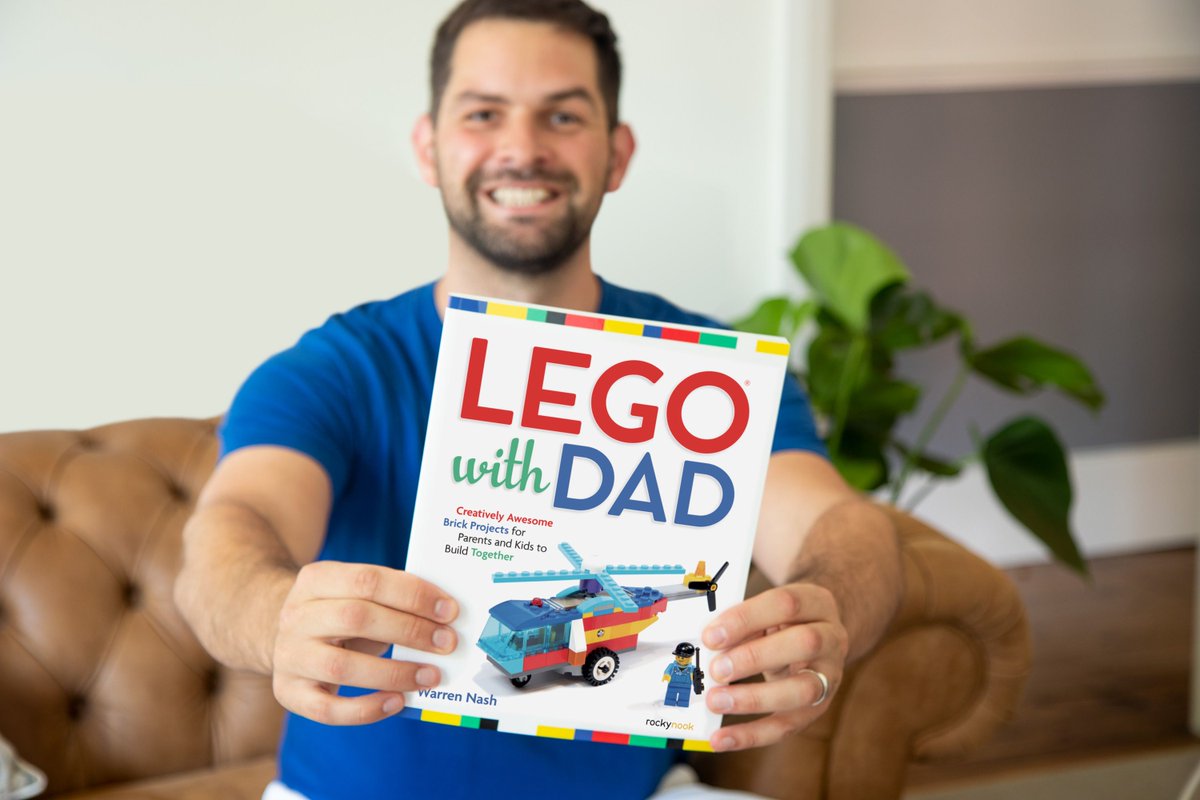 rocky_nook's tweet photo. Author and LEGO builder extraordinaire Warren Nash joins us for a webinar on his new book, LEGO with Dad, and takes us through a LEGO build. Join us September 23 @ 10am PT - if you can't join us live, we'll send you a replay link after!
https://t.co/OzJkgMqM4m https://t.co/f6C1eO0edh