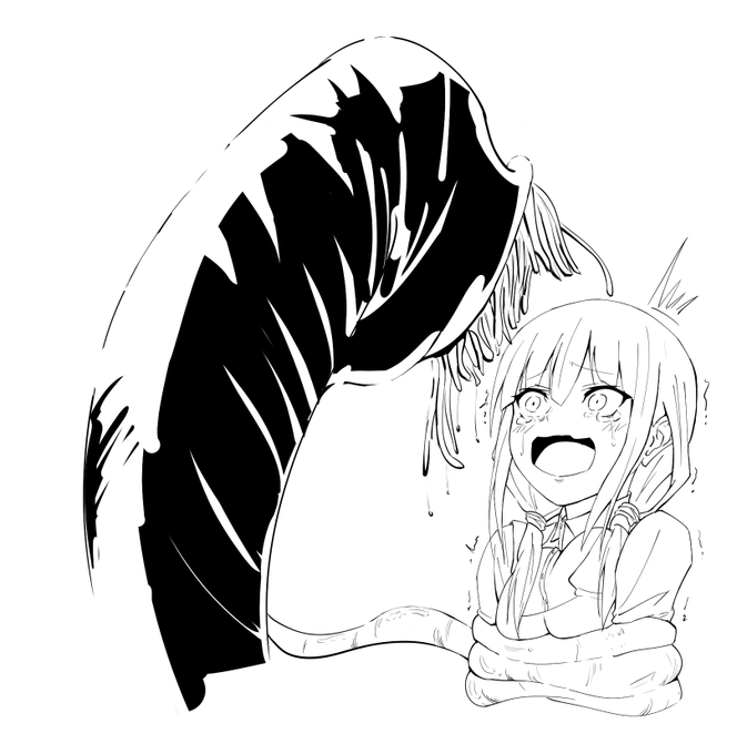 FANBOXにあげる絵の前振り用イラスト
ホントは落書きクオリティで描くつもりだったけどガッツリ線画を描き込んでしまったため続きを描くのが面倒くさくなった特殊な性癖を持っておられる方向けお姉ちゃん(長い)コレ続きいる?🤔 