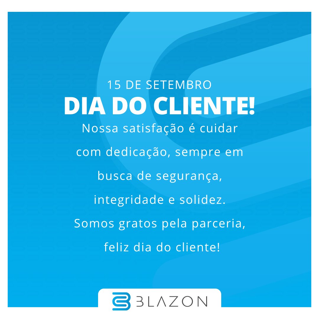 Blazon_im's tweet photo. Nossa satisfação é cuidar com dedicação, sempre em busca de segurança, integridade e solidez. Somos gratos pela parceria, feliz dia do cliente!
https://t.co/kxufmNGiUU
#blazon #gestaodeidentidade #identidademanager #controledeacessos #GerenciamentoDeAccounts https://t.co/hq7Qfj0SRc
