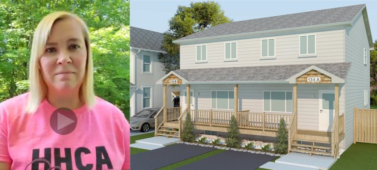 ConstructionCAN's tweet photo. .@HHCA_1920 is celebrating their 100th anniversary this year by giving back. They’ve partnered with @HabitatHamilton to build a home for two local families, helping to break the cycle of poverty through home ownership. #CDNConstructionGives
https://t.co/Hr4Q4Q7ayL https://t.co/yQPeK29TV0