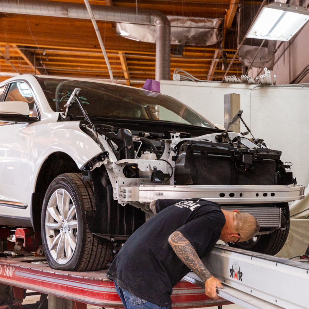 Every problem your vehicle has is solvable once it's on our rack. 💯