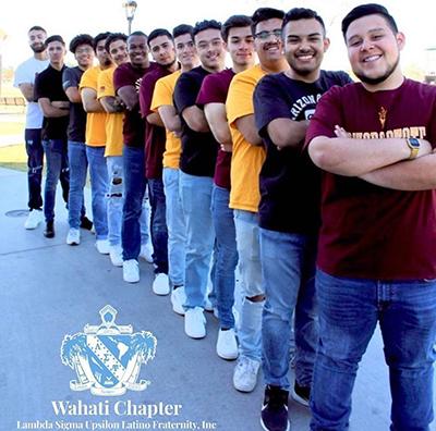 ASUStudentLife's tweet photo. @Wahati_LSU, a @asu_mgc at @ASU, was founded when members gathered to stand against the lack of attention minority students were receiving. “The modern-day Latino, we preach, is made up of three faces, the Indigenous, African enslaved and European.” 

https://t.co/ahaaO3tT8v https://t.co/Ecn2RTsQcU