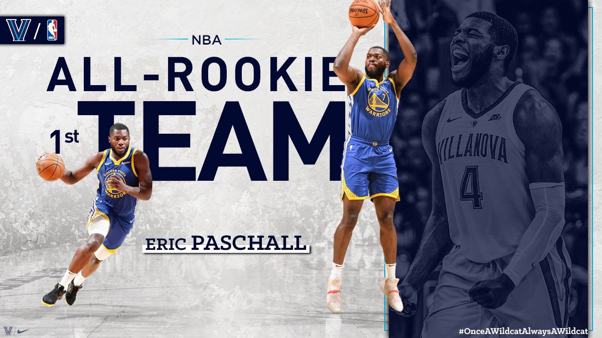 Congratulations to our guy <a href="/epaschall/">Eric Paschall</a> on a well-deserved honor! 
#OnceAWildcatAlwaysAWildcat