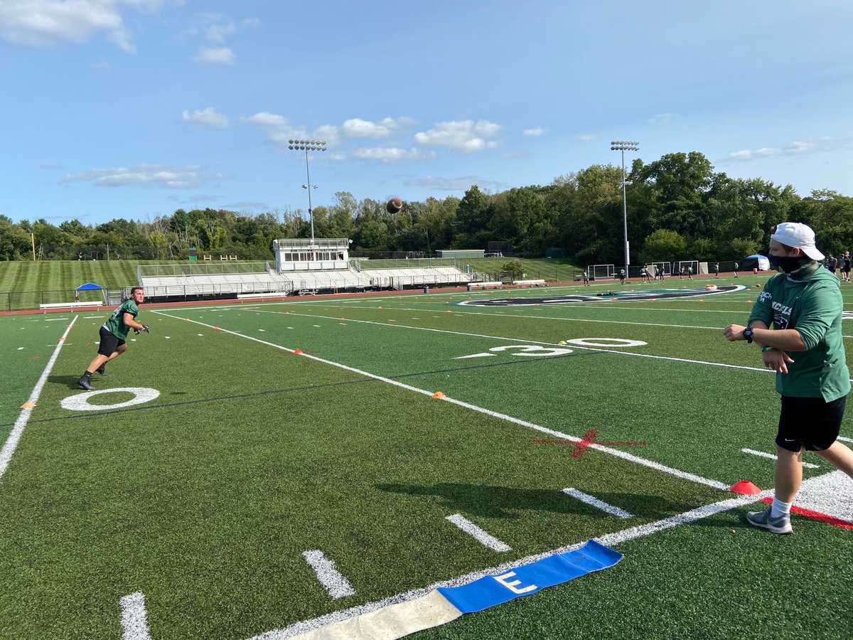 NicholsBisonFB's tweet photo. First day of Fall ball was a success! These boys put in work and we are excited for the future! #gobison https://t.co/W7ew0R9RWO