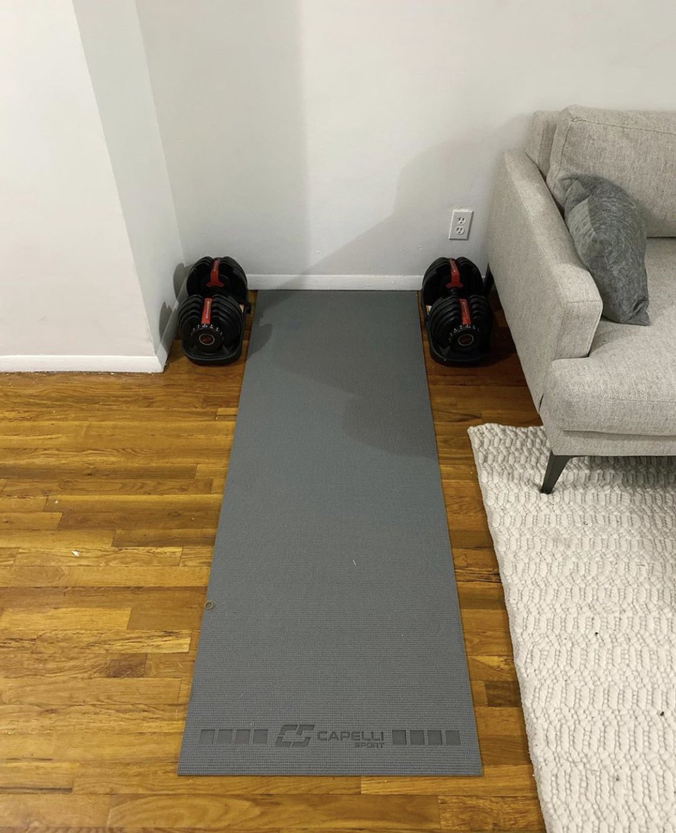 Apartment #2: West Village Ep 2THE PANDEMIC STRIKES BACK(Feb 2020 - June 2020)I didn't have a desk in my apartment - had to drop a bunch of money to make it WFH ready for 12 hour days. I'd also starting working out hard in 2019 & grabbed those bowflex weights to pass time.