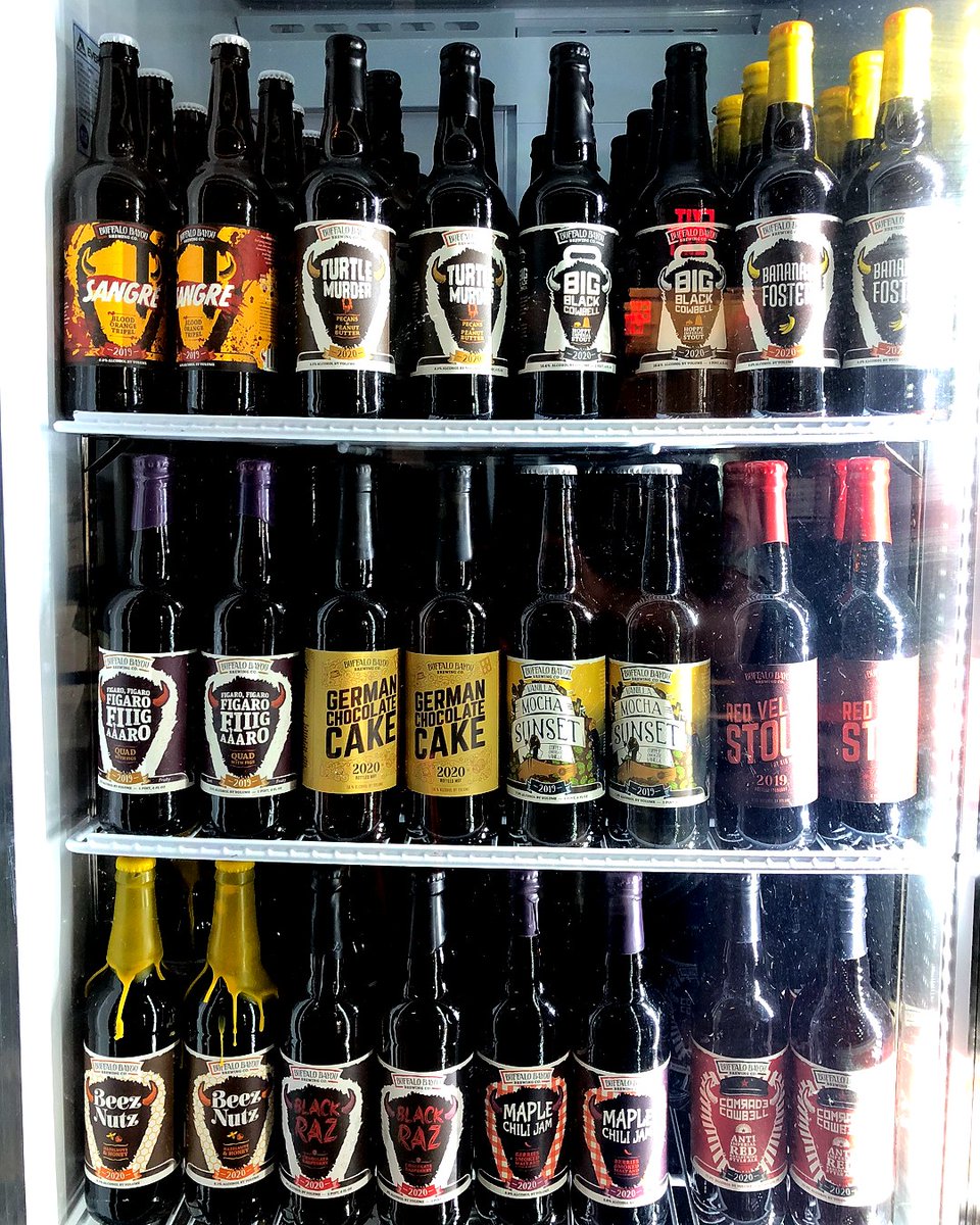 On your next visit, add any of these #BuffBrew bombers to your meal or stock up for some patio sippin' at home.