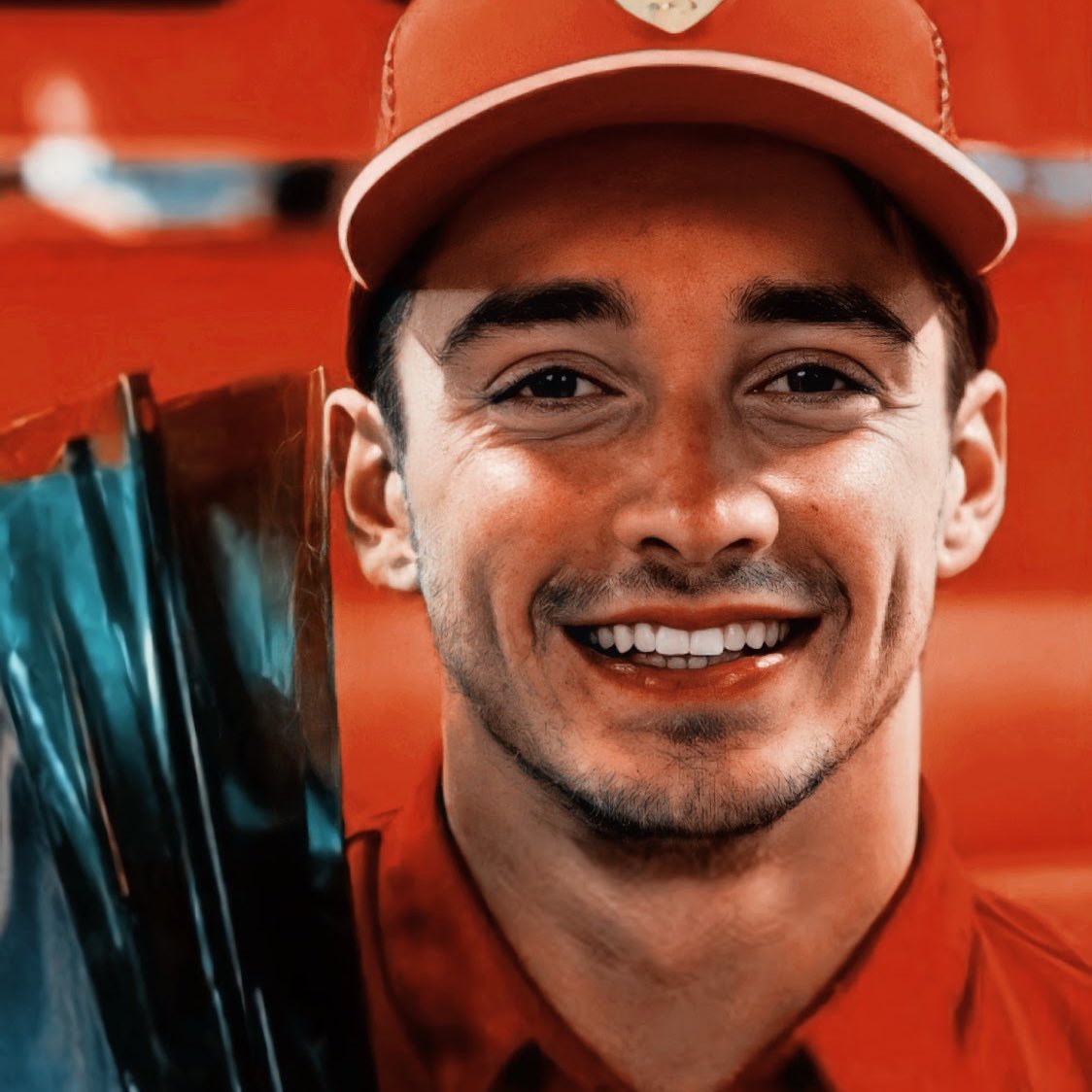 ♡ day 22Today I was scrolling through some memories of Monza 2019, it was wonderful remembering that day! Hopefully that victory was just one more in a big list of many victories! Love you so much, never forget that  @Charles_Leclerc