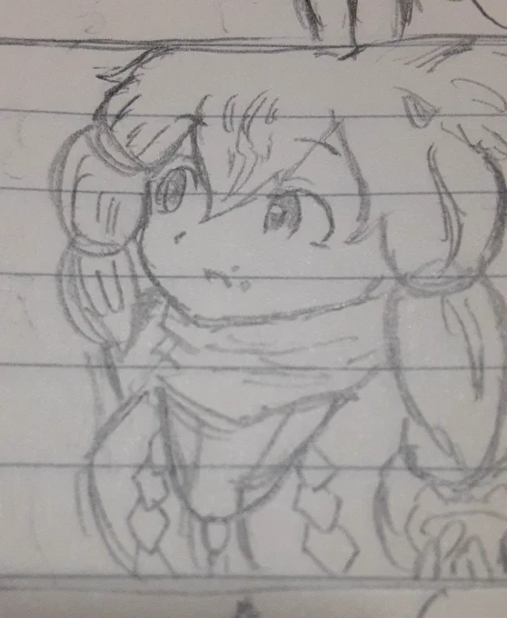 おはよーございます
これはですね、オリフレの漫画を描いている所なんですね
でね、この顔がよく描けたので自慢せざるを得なかったんですよね

はい、それだけです

今日も1日頑張りましょう 
