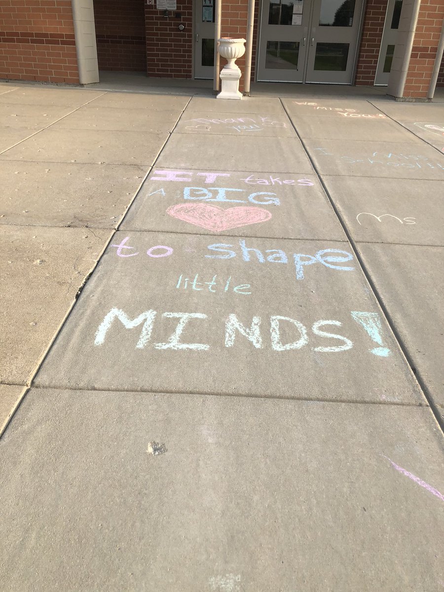 Our amazing community always lifts one another up! Thank you <a href="/CloverdaleElem/">Cloverdale School</a> for the kind messages. We will see you soon! #ccsd93