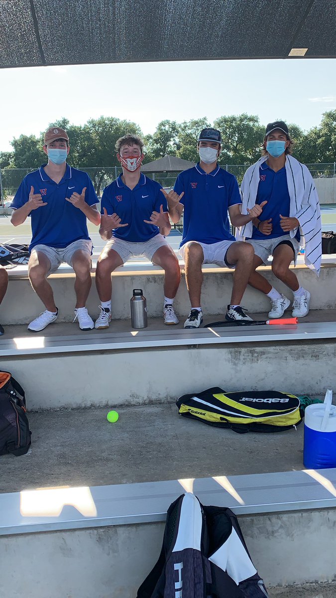 ChapTennis's tweet photo. 1st Team Match of the season against a solid Dripping Springs team! https://t.co/o63pJJFh7N