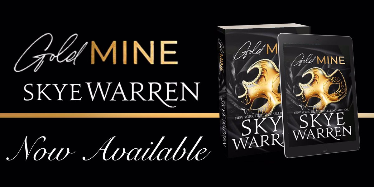 Moms_Book_Xscap's tweet photo. ꧁ 𝓝𝓸𝔀 𝓐𝓿𝓪𝓲𝓵𝓪𝓫𝓵𝓮 ꧂

GOLD MINE (Diamond Trilogy 2) from Bestselling Author @skye_warren Warren is Now Live!

See our blog post for details.
https://t.co/ltZbkdIHcu

#SkyeWarren #GoldMine #DiamondTrilogy #TBR #NowAvailable https://t.co/y5DupcHPr2