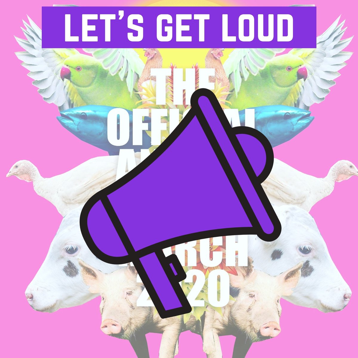 MarchKoeln's tweet image. 📣Megafon, 🗣️laut sein,👂🏽gehört werden..? Auf jeden Fall! Bitte drücke dennoch deine Message positiv aus. Wir möchten weder bestimmte Berufsgruppen sowie Geschäften beschimpfen, abgemacht? Sei da, sei  laut- aber attackiere bitte andere nicht.#toarmkoeln #tierrechte