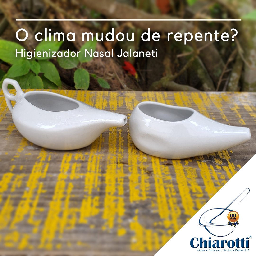 chiarotti1959's tweet photo. A gente sabe bem o quão ruim é para quem tem sinusites e rinites lhe dar com as mudanças repentinas do clima. 🌤
Por isso, uma das melhores maneiras para você higienizar e purificar suas vias respiratórias é a técnica #Jalaneti.
Mande mensagem e garanta 15%OFF no seu! 😃 https://t.co/SoKd6Zh7YO