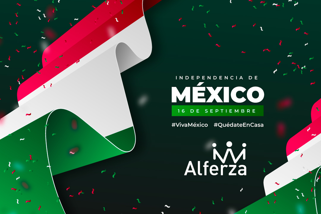 🎊Una fecha de celebración para todos los mexicanos, 16 de septiembre, día de la Independencia. Festeja #encasa con tu familia. ¡Viva México!  🎉🎈🌮