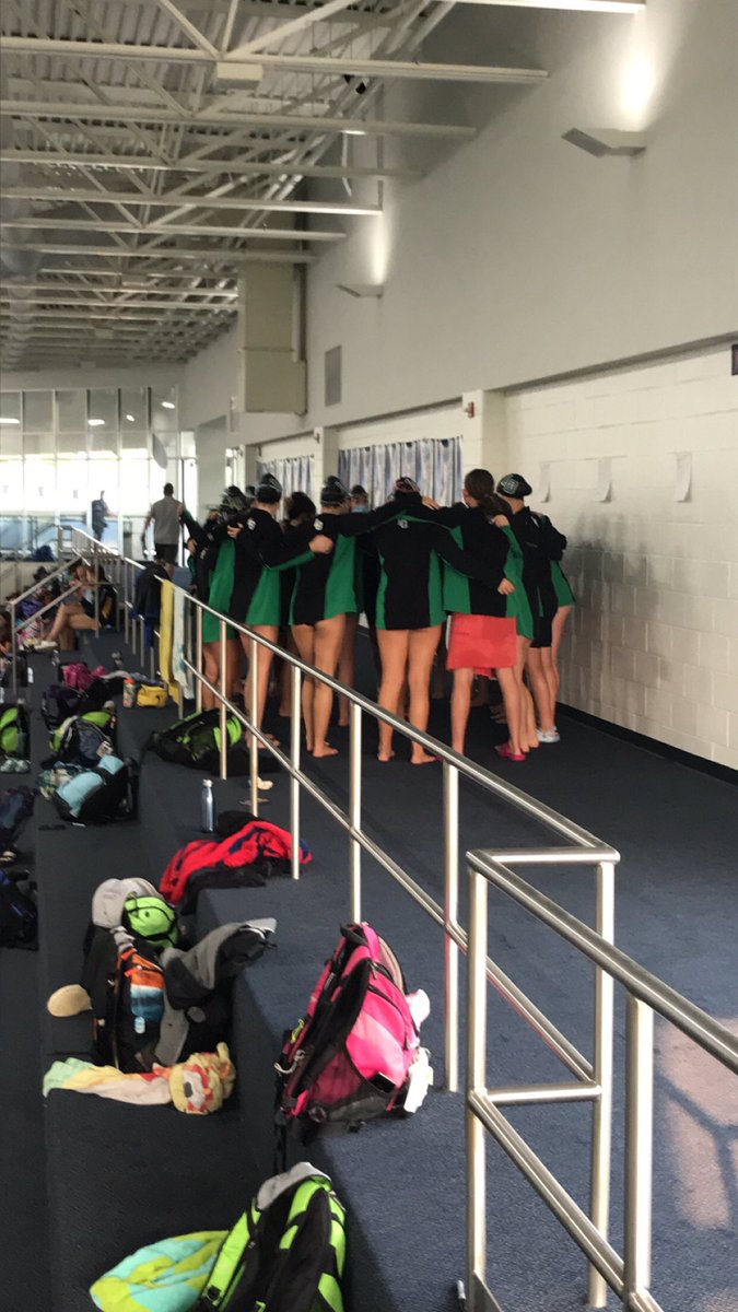 MsEovaldi's tweet photo. Dragons take on their first meet at Oxford High School!! Go Green, Go White!!! @LogirlsD @CKornburger https://t.co/XBx2ekKVna