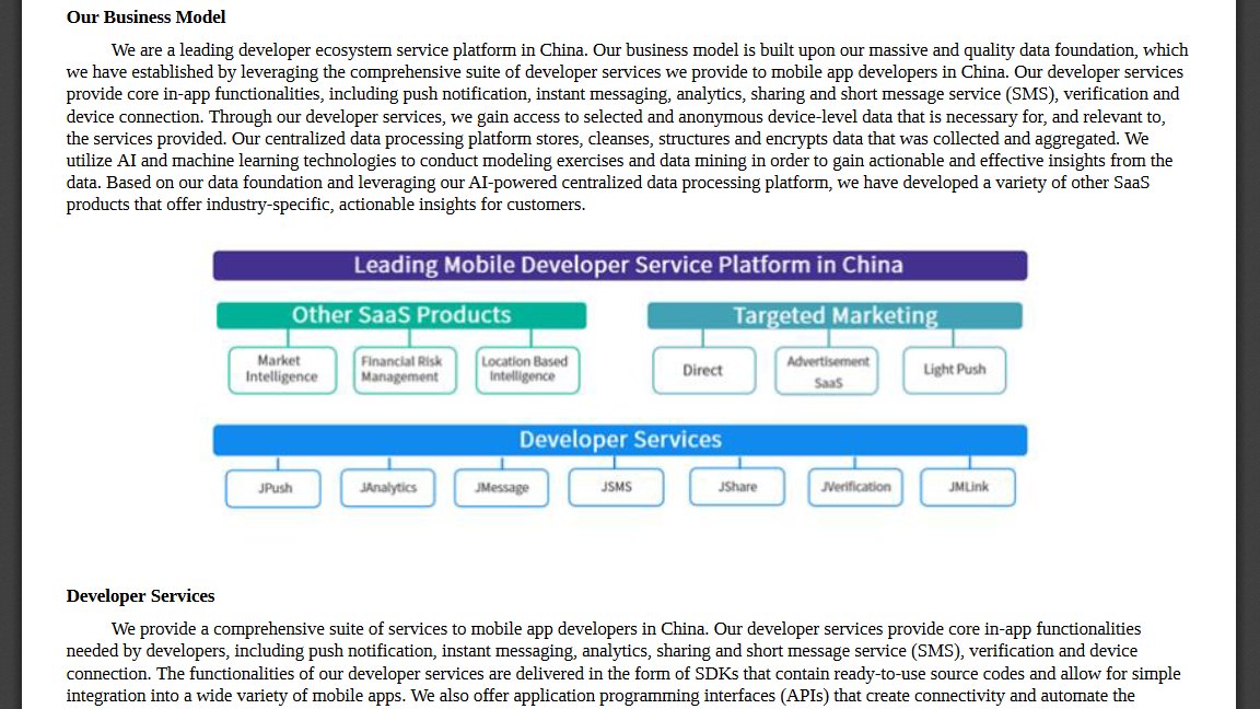 (like many of their 'western' counterparts)There's lots of interesting info in the SEC filing. Aurora emphasizes to 'assist financial institutions and financial technology companies in making informed lending and credit decisions' based on data from its 'developer services'.