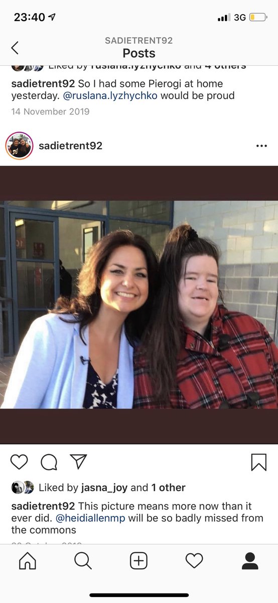 UWELibDem's tweet photo. @ImmigrSchorschi @heidiallen75 This was taken outside the Principality stadium in Cardiff probably April or May of last year before they both joined the party. Hughes Hall have a great addition in Heidi, while our president just finished a Fijian internship as part of her politics degree https://t.co/RN8oLQIBZn