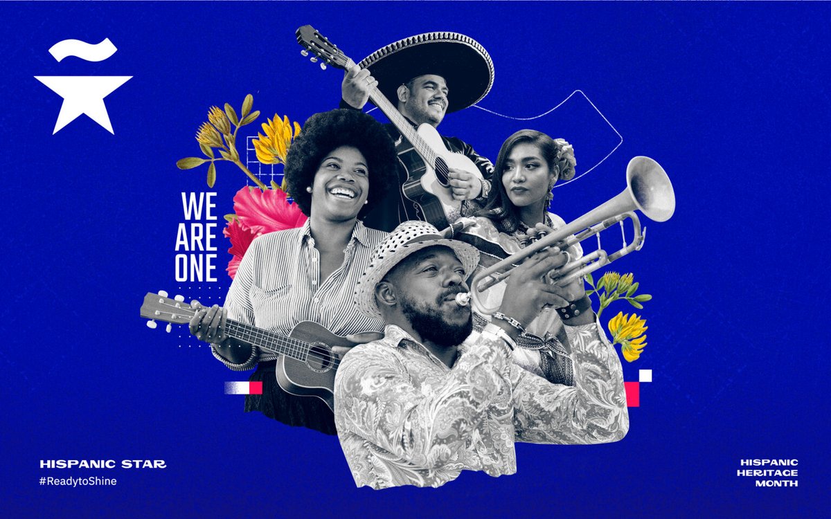TheHispanicStar's tweet photo. Let's be loud and proud on this #HispanicHeritageMonth! Our cultural heritage is what makes us a strong community and we should take advantage of that, now more than ever. 
Find ways to celebrate your Hispanic heritage on our website https://t.co/O7DEBGFZie
#HispanicStar https://t.co/XctiokU0sd
