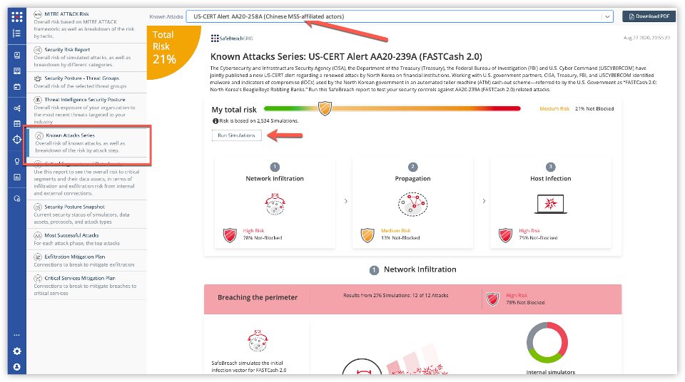 safebreach's tweet photo. SafeBreach Hacker’s Playbook already has coverage for US-CERT Alert (AA20-258A) Chinese Ministry of State Security-Affiliated Cyber Threat Actor Activity. Read more about the methods that SafeBreach was already providing  prior to the US-CERT Alert: https://t.co/LjJE9Nc58W https://t.co/1CPZCQ211X