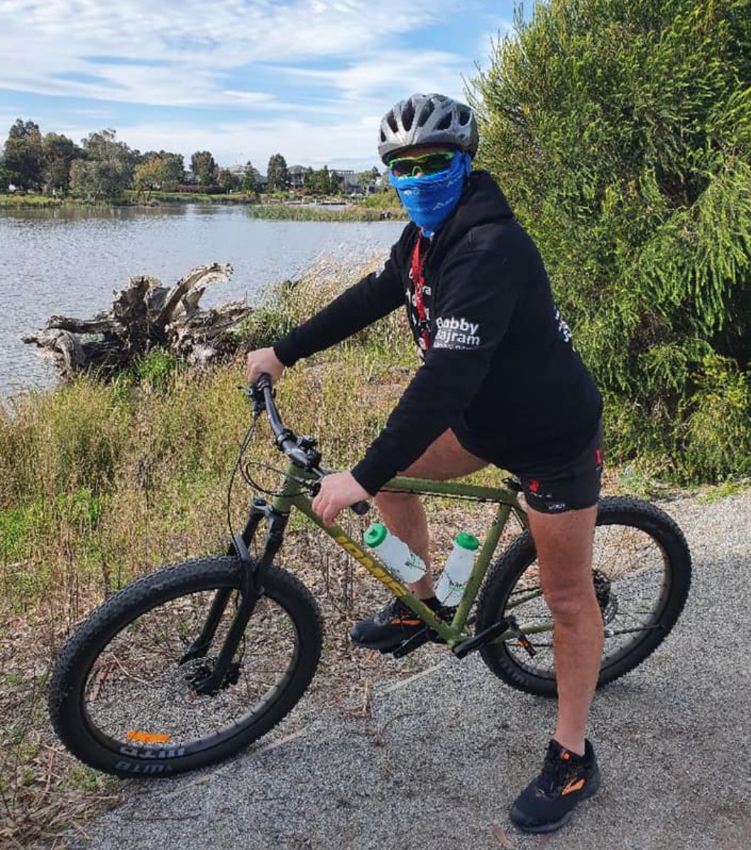 Bobby_Bajram's tweet photo. Bobby’s back and training again!! 💪🏻
Small steps but its a great start getting back to training for his amazing journey to Everest🏃🏼🗻
Stay strong VIC and Aus, we’ll get through this together #BobbyforEverest #disabilityawareness #ThisAbility @gofundme https://t.co/tZWZakEpx9