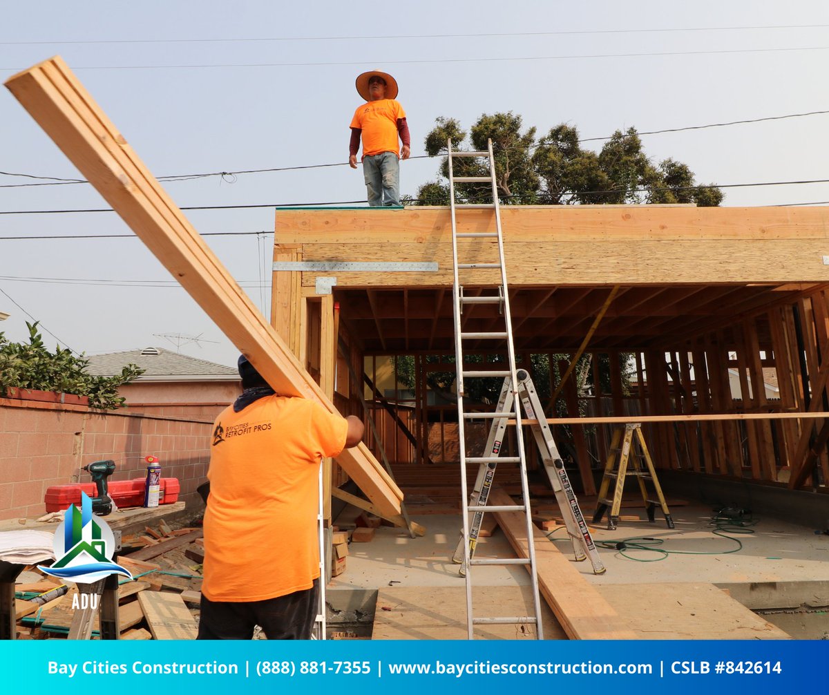 baycitiesbuilds's tweet image. Lots of progress at our #ADUConstruction project in #Torrance working on the 2nd story 

Learn more about #ADUConversion baycitiesconstruction.com or call 888-881-7355

#SecondUnit #AccessoryDwelling #rentalunit #garageconversion #baycitiesconstruction
