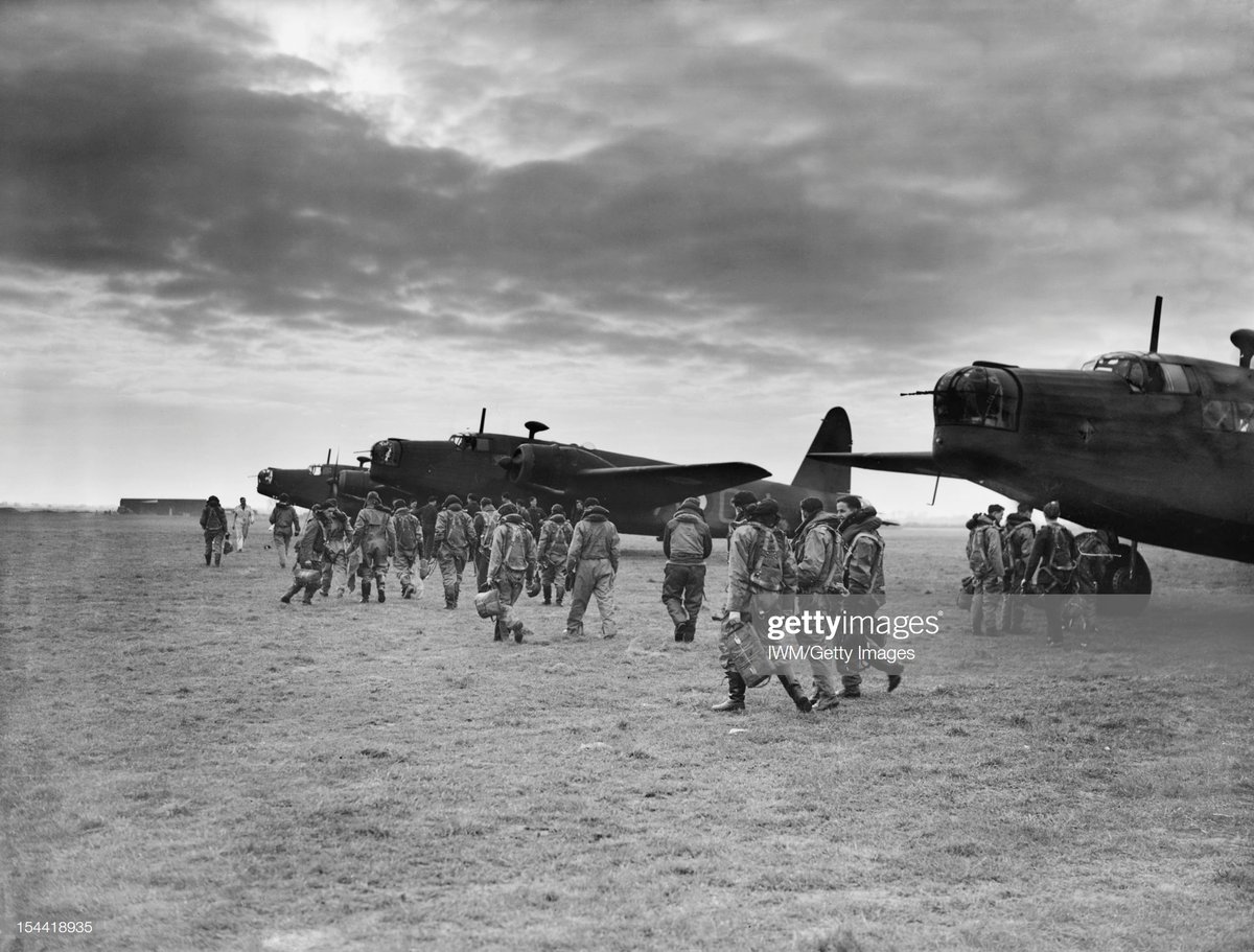 Even within the rest of the  @RoyalAirForce aircrews & their support teams from A/M Charles Portals Bomber Command kept up a ferocious pace attacking targets in Germany & France, including French airfields the Luftwaffe were flying from to hit London & Fighter Command& #39;s airfields